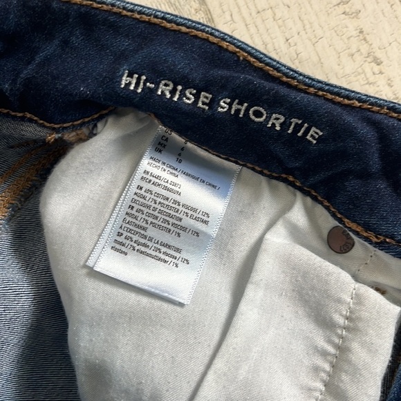American Eagle hi rise shortie shorts size 6 - Picture 4 of 9